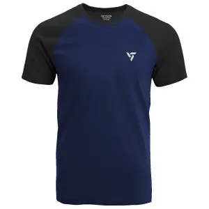 Royal Red & Navy Red Sports T Shirt