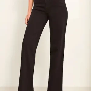Lipsy Mid Rise Wide Leg Jeans