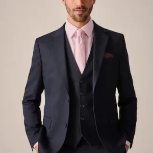 Textured Suit Jacket